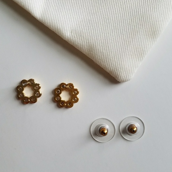 ☆SOLD☆Kate Spade Full Circle Earrings - Picture 2 of 4